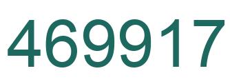 Número 469917 imagen verde