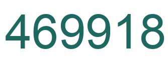 Número 469918 imagen verde