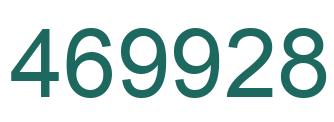 Número 469928 imagen verde