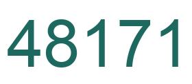 Número 48171 imagen verde