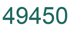 Número 49450 imagen verde