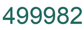 Número 499982 imagen verde