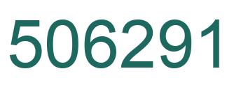 Número 506291 imagen verde