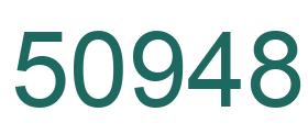 Número 50948 imagen verde