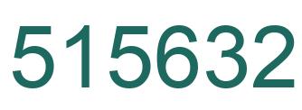 Número 515632 imagen verde