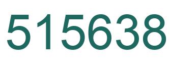 Número 515638 imagen verde