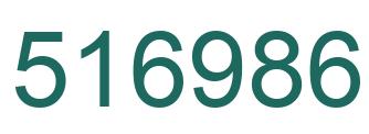 Número 516986 imagen verde
