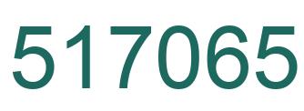 Número 517065 imagen verde