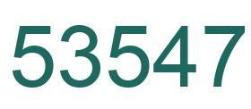 Número 53547 imagen verde