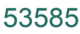 Número 53585 imagen verde