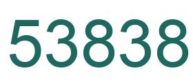 Número 53838 imagen verde