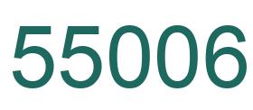 Number 55006 green image