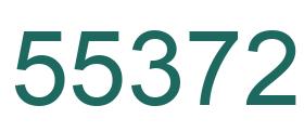Number 55372 green image
