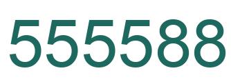 Número 555588 imagen verde