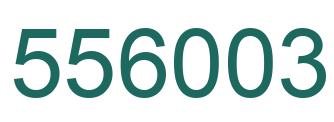 Número 556003 imagen verde
