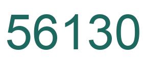 Número 56130 imagen verde