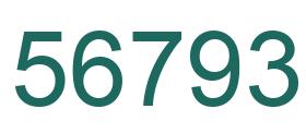 Número 56793 imagen verde