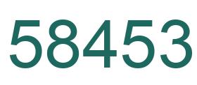 Número 58453 imagen verde