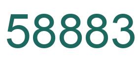 Número 58883 imagen verde