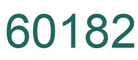 Number 60182 green image