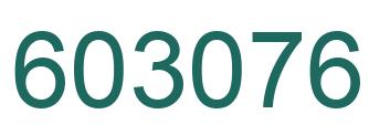 Número 603076 imagen verde