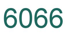 Number 6066 green image
