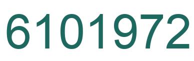 Número 6101972 imagen verde