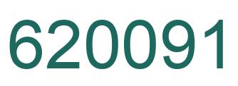 Número 620091 imagen verde