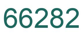Número 66282 imagen verde