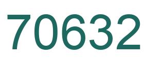 Número 70632 imagen verde