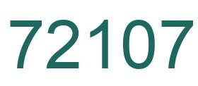 Number 72107 green image
