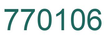 Número 770106 imagen verde
