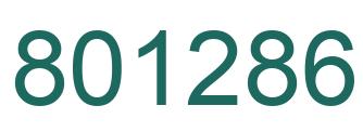 Número 801286 imagen verde