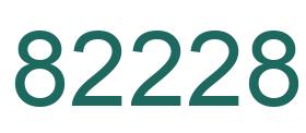 Número 82228 imagen verde