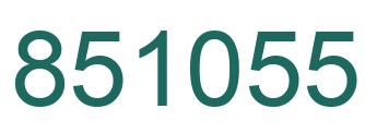 Número 851055 imagen verde