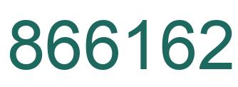 Número 866162 imagen verde