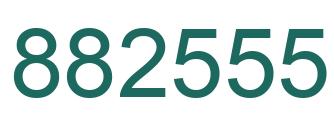Número 882555 imagen verde