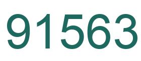 Número 91563 imagen verde
