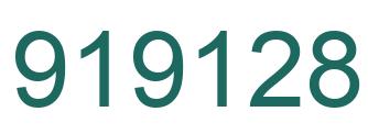 Número 919128 imagen verde