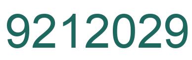 Número 9212029 imagen verde
