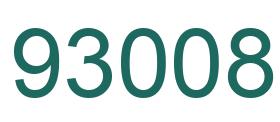 Número 93008 imagen verde