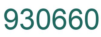 Número 930660 imagen verde