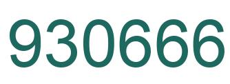 Número 930666 imagen verde