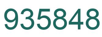 Número 935848 imagen verde