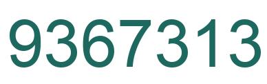Número 9367313 imagen verde