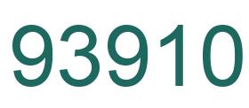 Número 93910 imagen verde