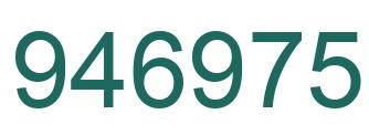 Número 946975 imagen verde