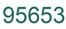 Número 95653 imagen verde