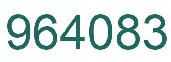 Número 964083 imagen verde