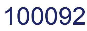 Número 100092 imagen azul